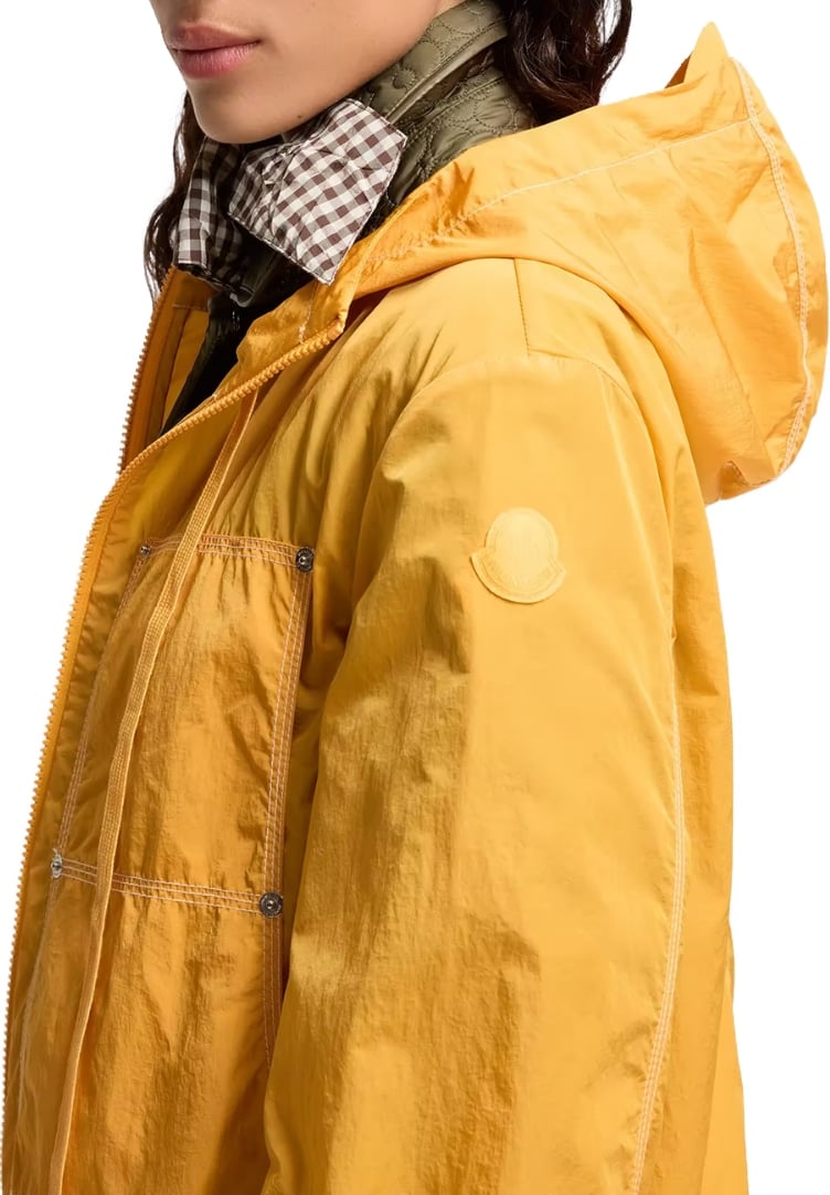Moncler Alkes Women's Rain Jacket Yellow