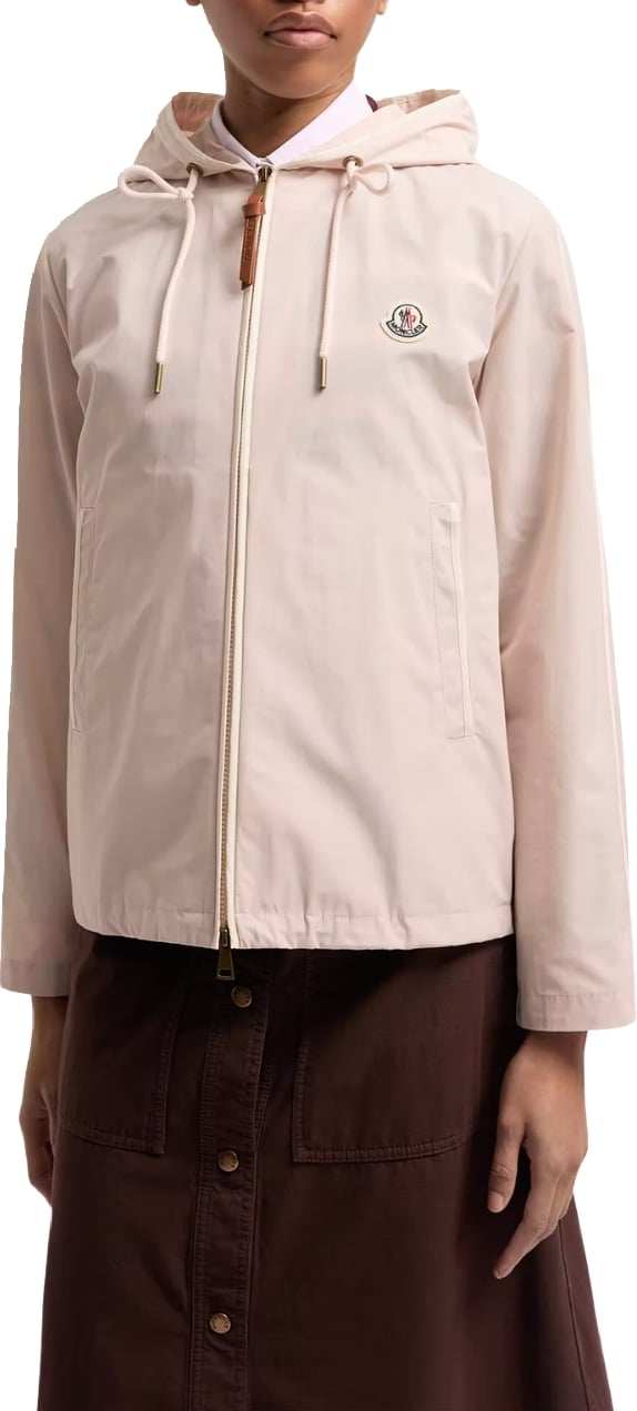 Moncler Sarracenia Women's Hooded Jacket Pink