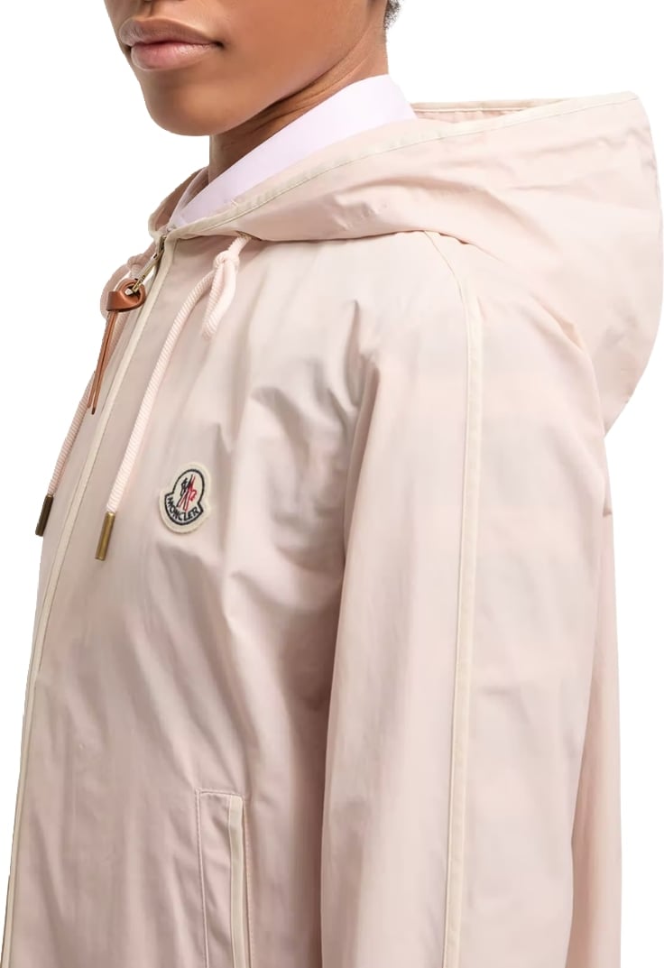 Moncler Sarracenia Women's Hooded Jacket Pink