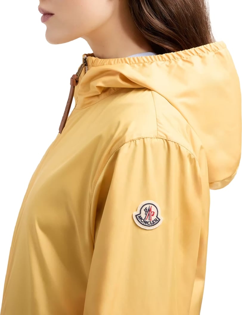 Moncler Fegeos Women's Hooded Jacket Yellow