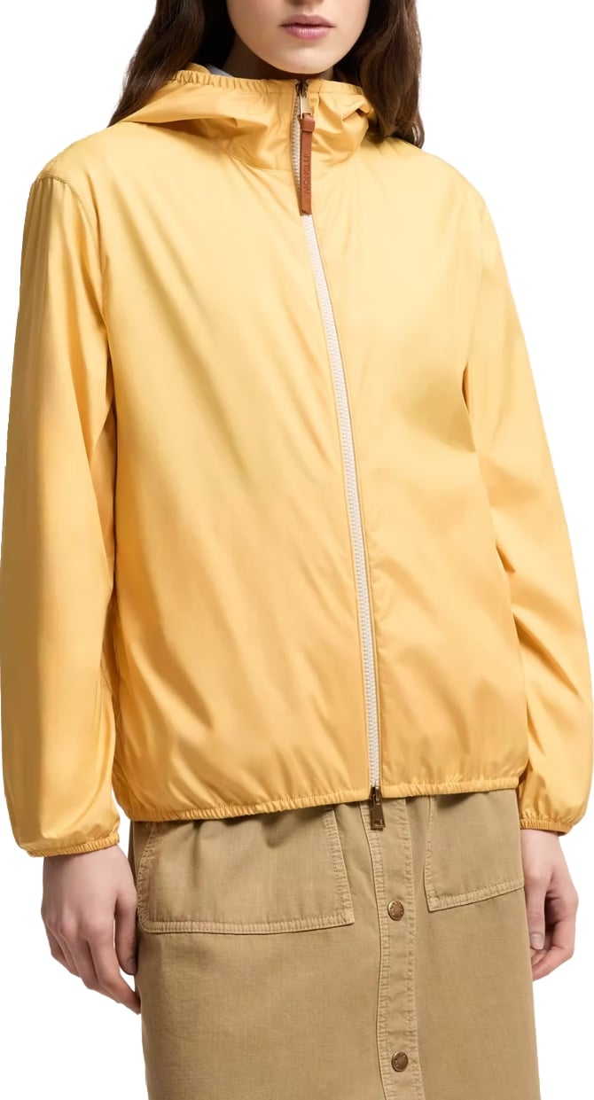 Moncler Fegeos Women's Hooded Jacket Yellow