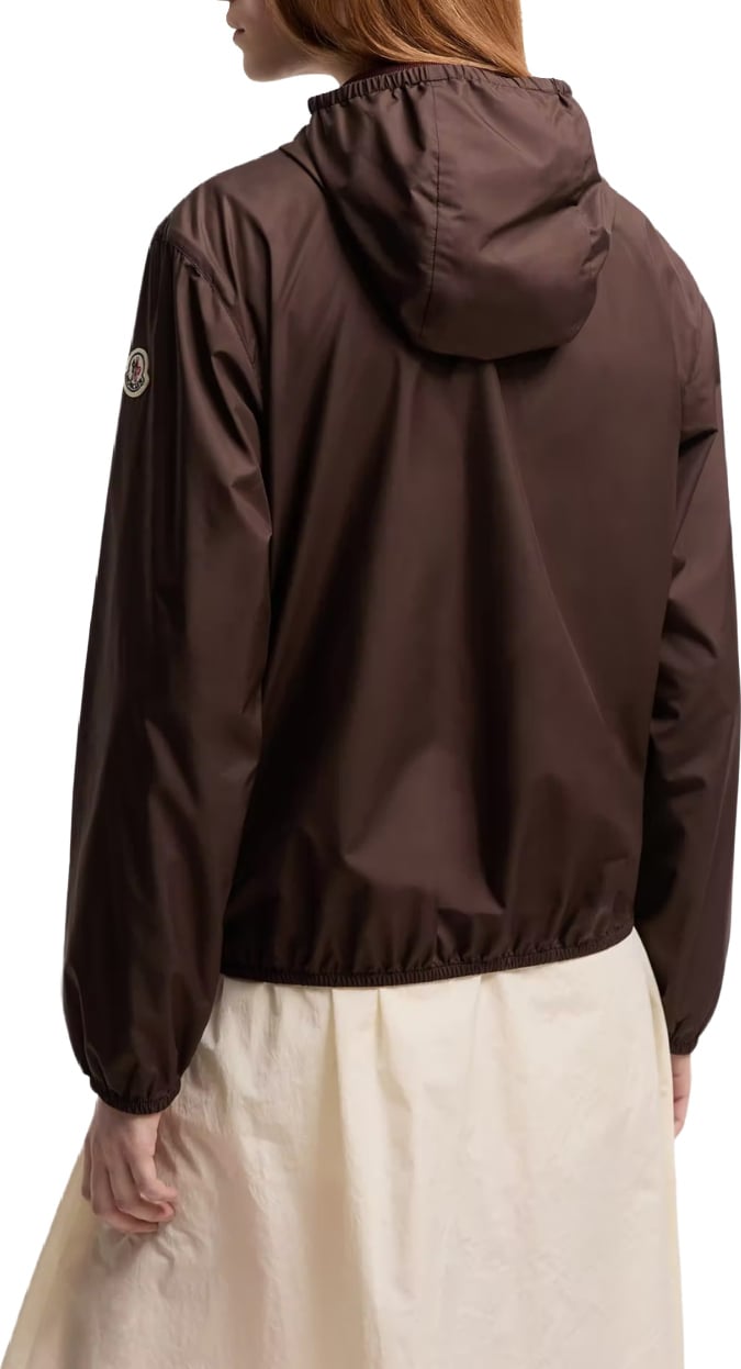 Moncler Fegeos Women's Hooded Jacket Brown