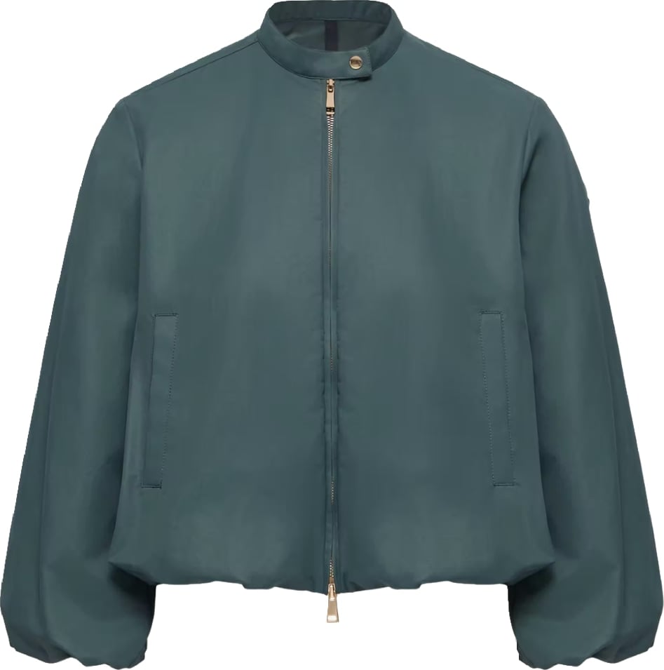 Moncler Gruissan Women's Padded Jacket Teal Blue