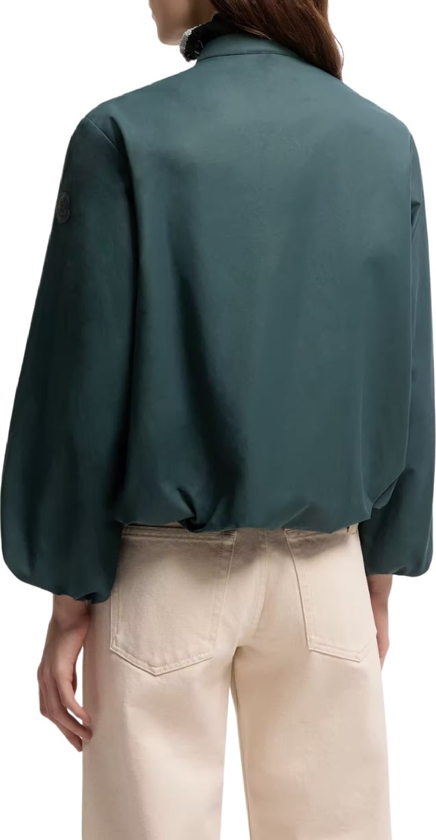 Moncler Gruissan Women's Padded Jacket Teal Blue