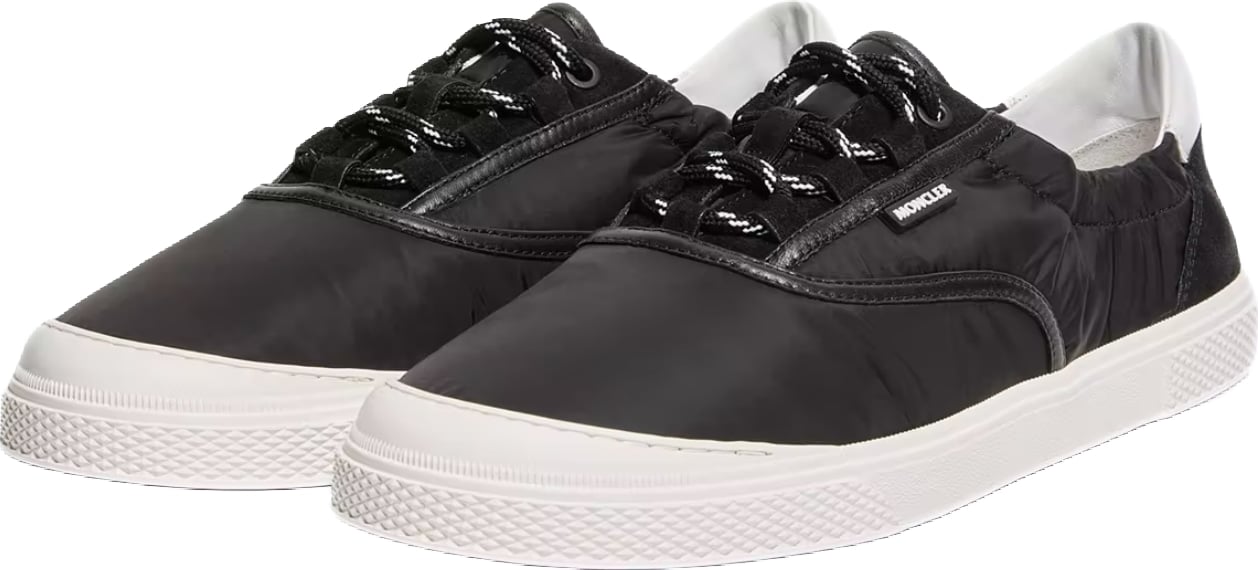 Moncler Vera Leisure Men's Padded Sneakers Black