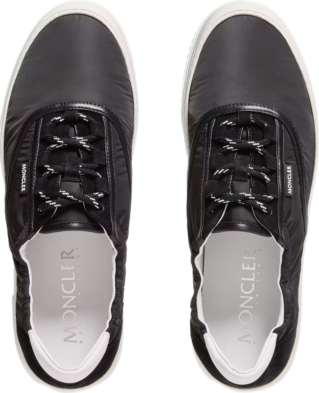Moncler Vera Leisure Men's Padded Sneakers Black