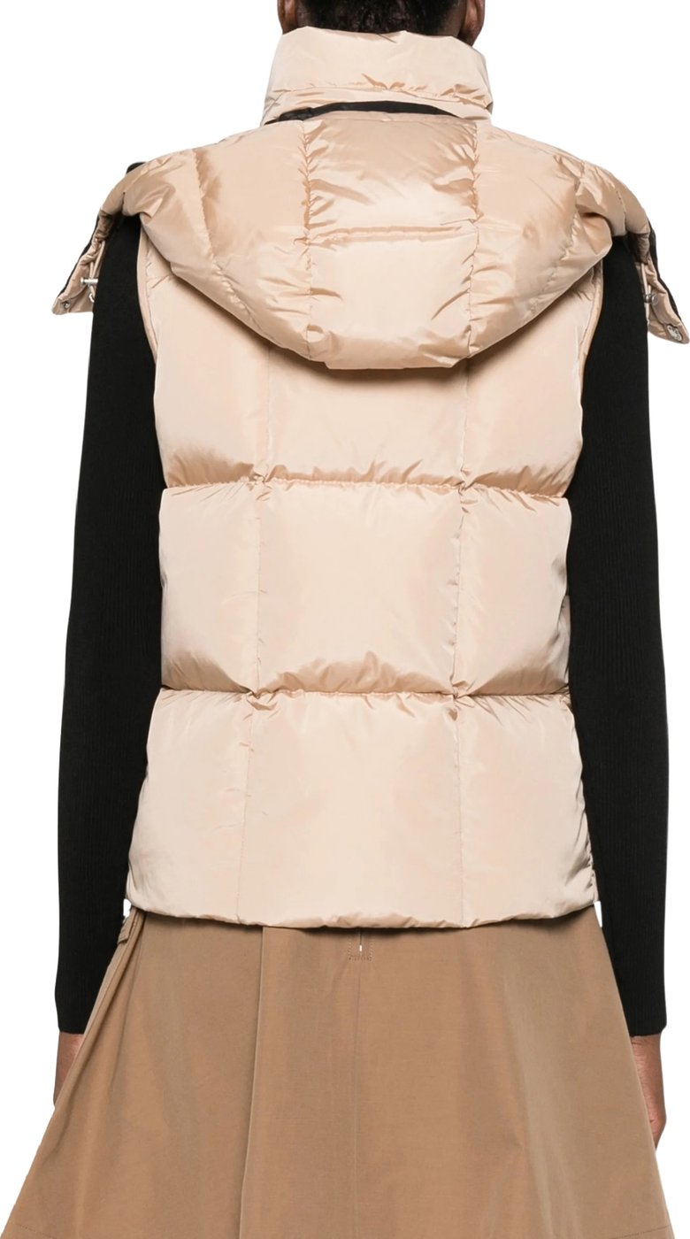 Moncler Macareux down vest Beige