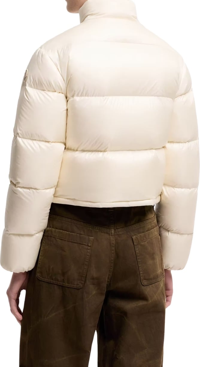 Moncler Tepice short down jacket Beige