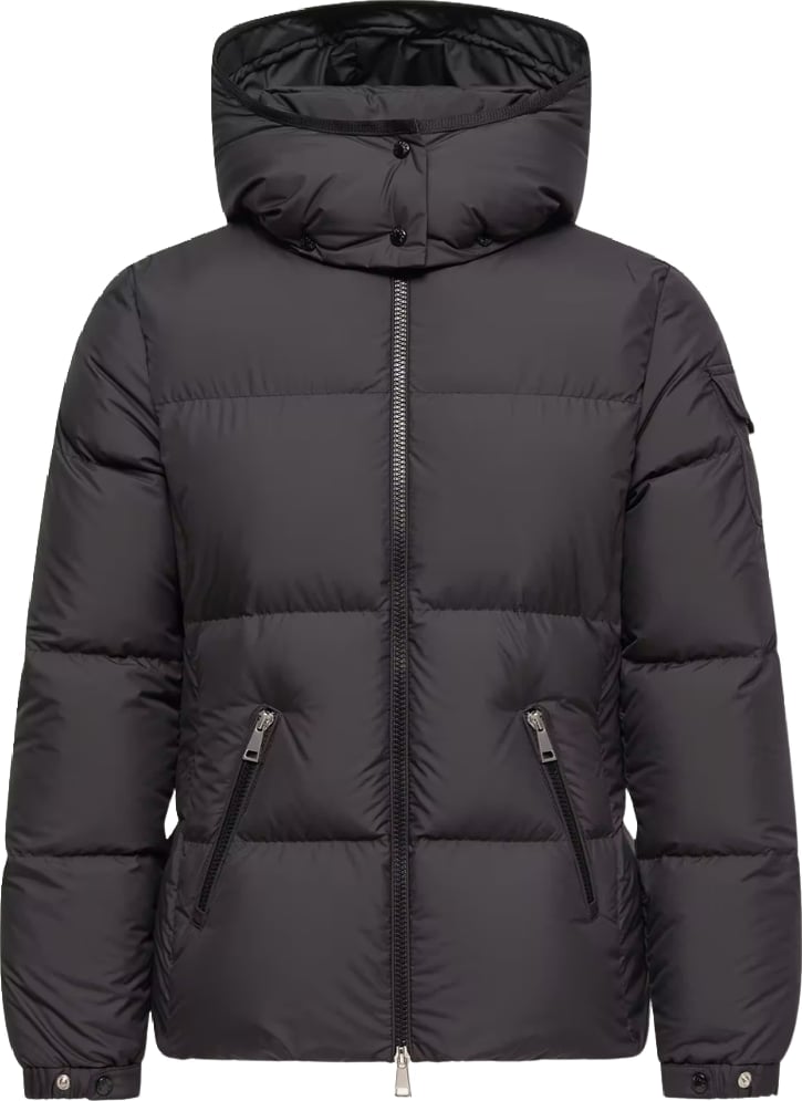 Moncler Fourmines short down jacket with hood Black