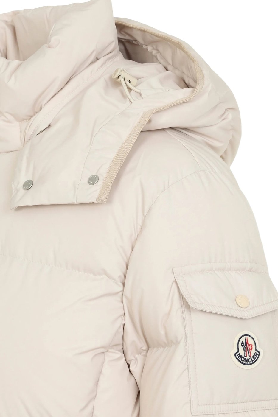 Fourmines High-Collar Detachable Hood Down Jacket