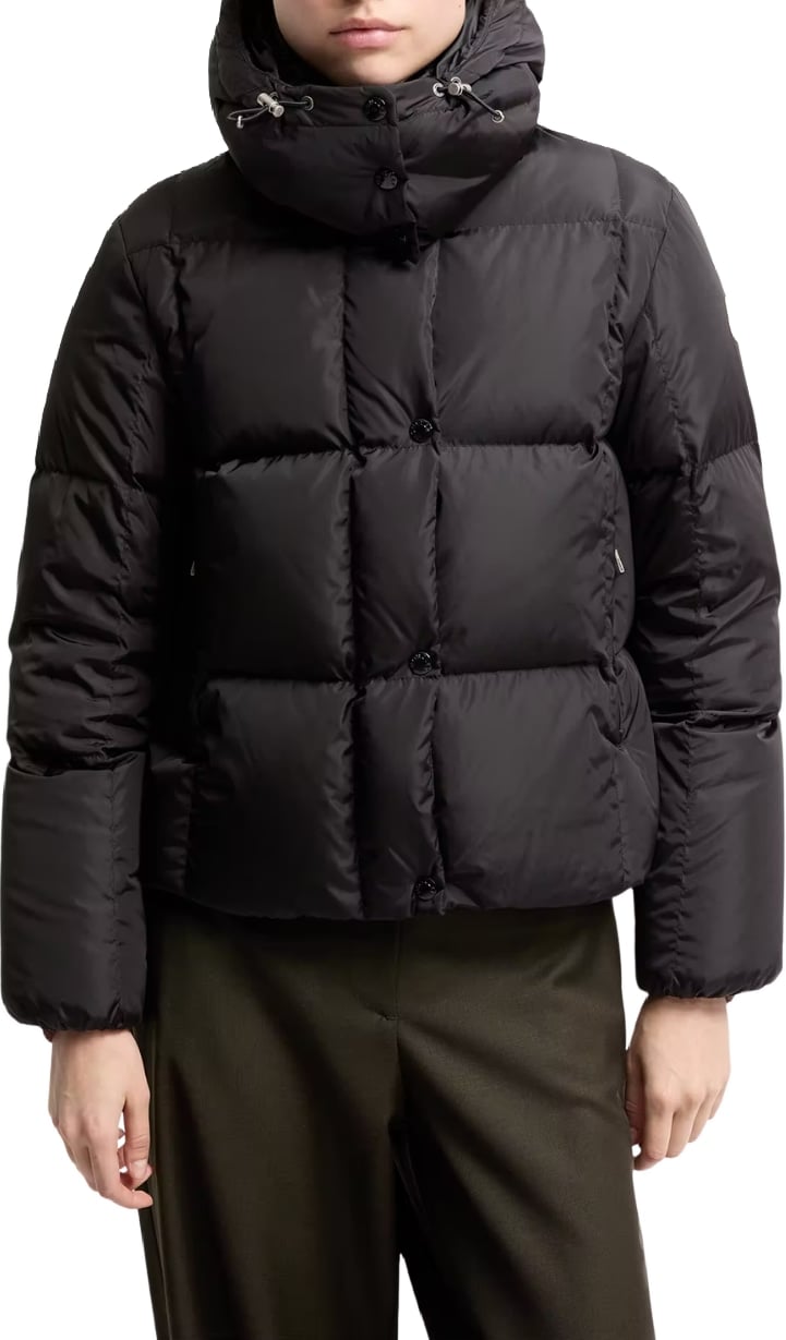 Moncler Castelnew Down Jacket with Hood