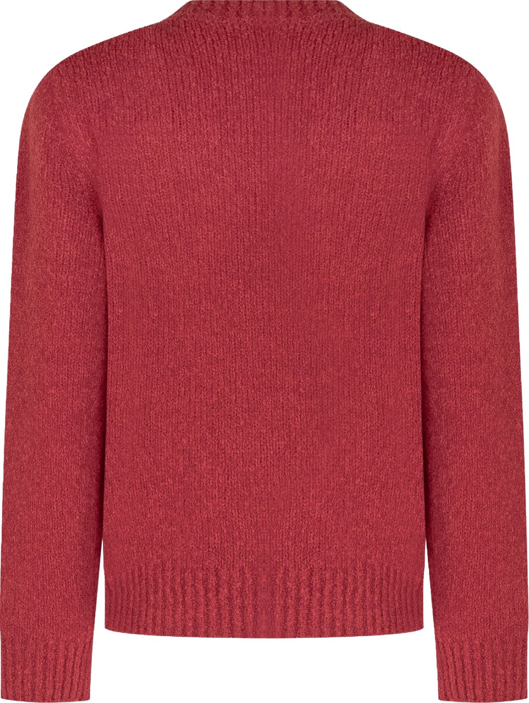 Maglione Girocollo con Logo Ricamato
