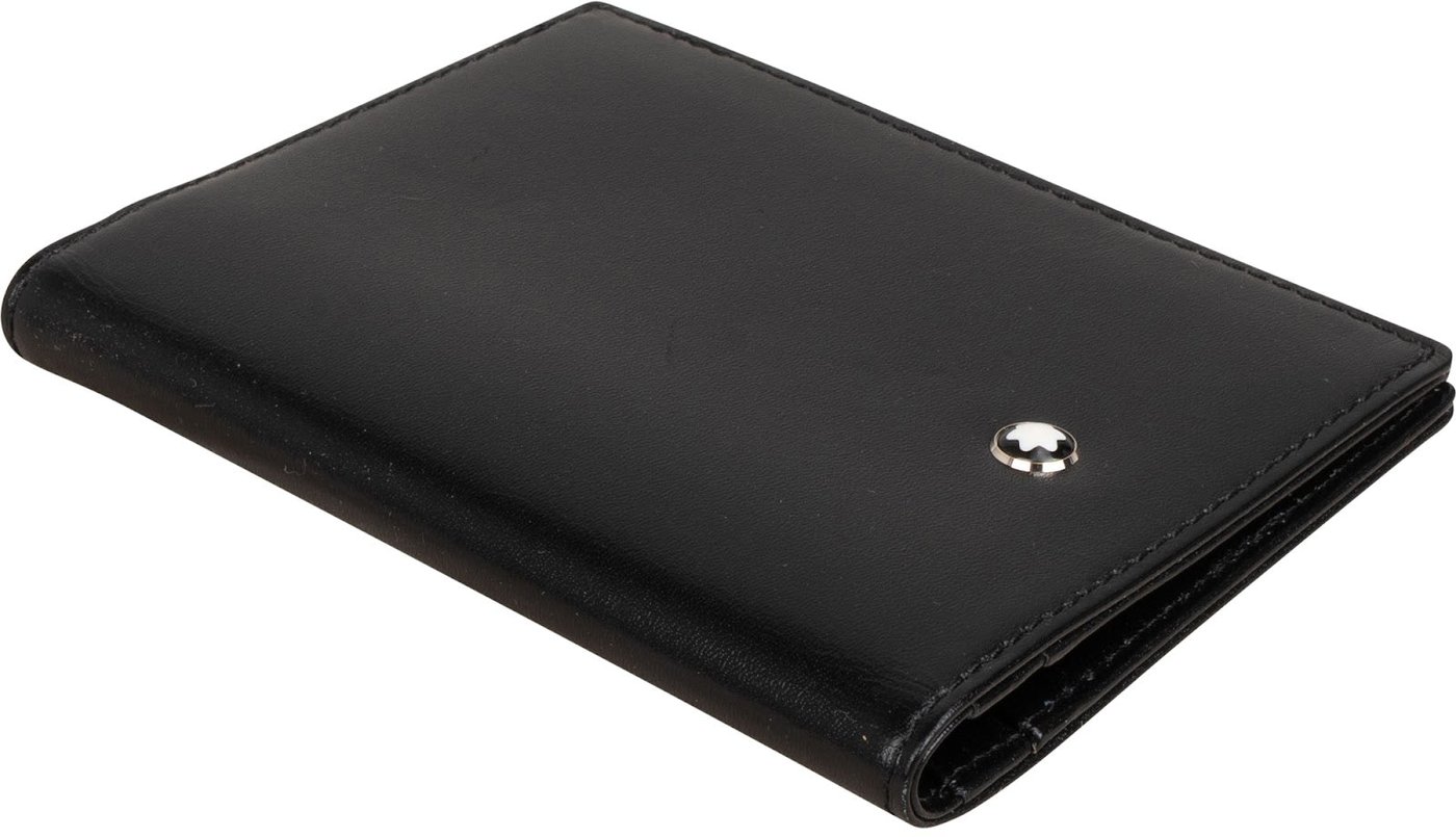Montblanc Black Soft Leather Meisterstück Card Holder