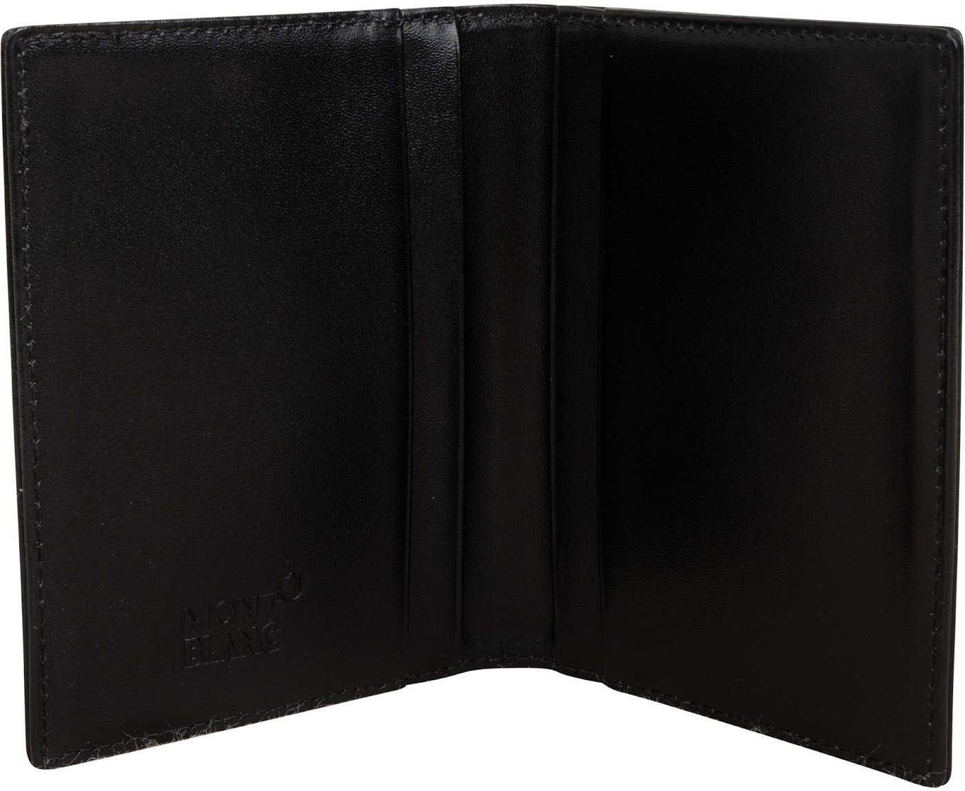 Montblanc Black Soft Leather Meisterstück Card Holder