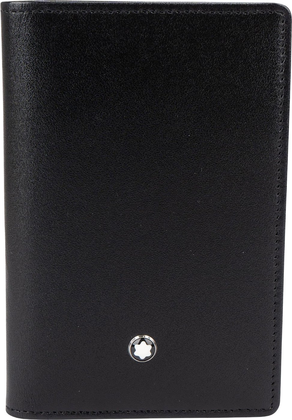 Montblanc Black Leather Meisterstück Card Holder Wallet