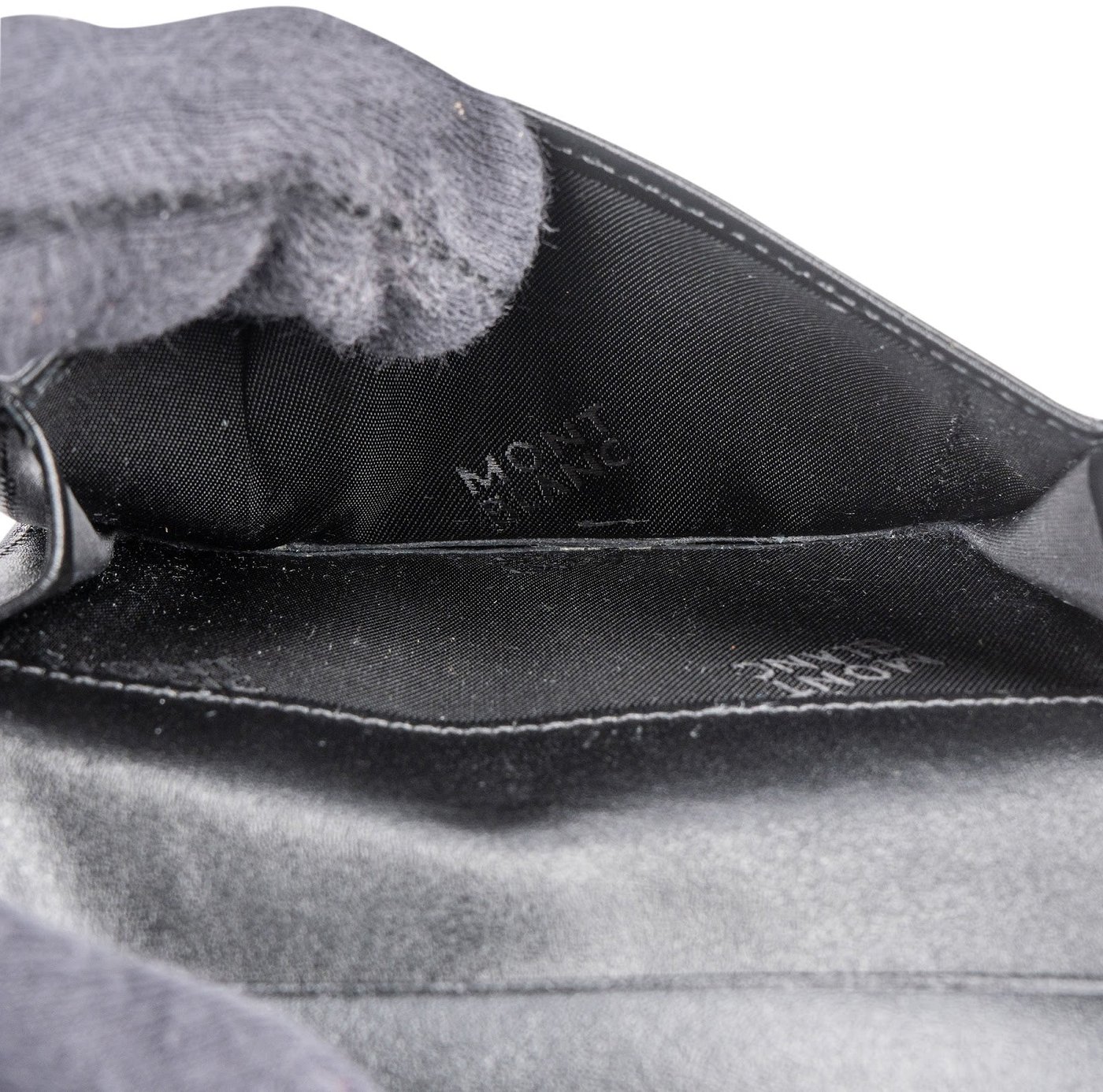 Montblanc Black Leather Meisterstück Card Holder Wallet