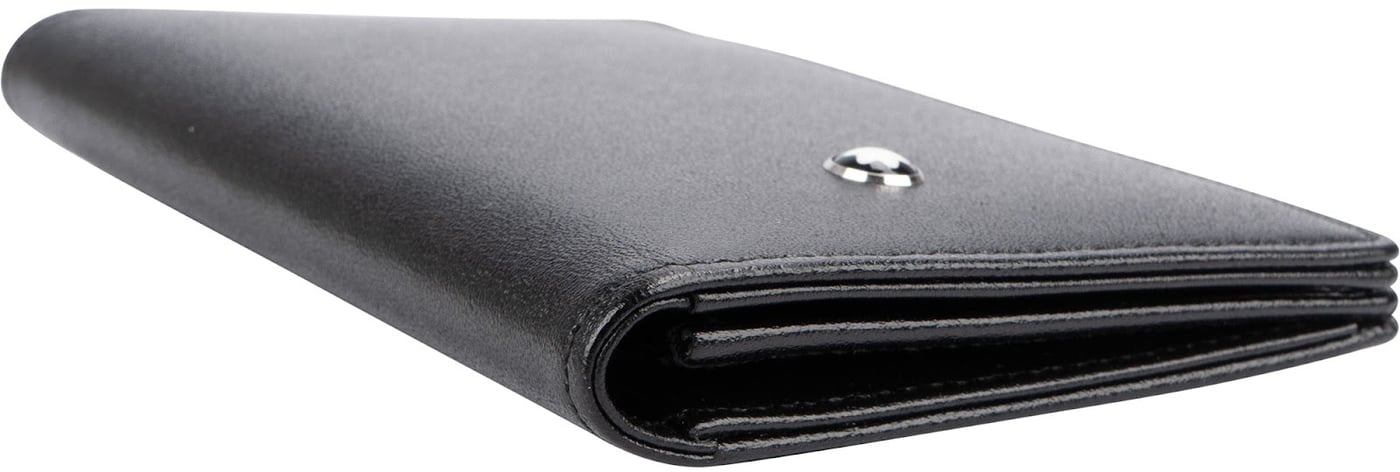 Montblanc Black Leather Meisterstück Card Holder Wallet