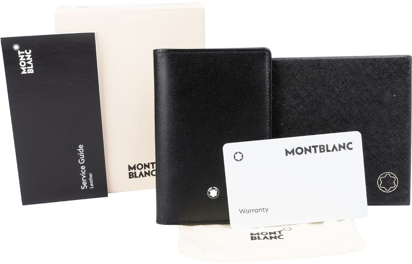 Montblanc Black Leather Meisterstück Card Holder Wallet