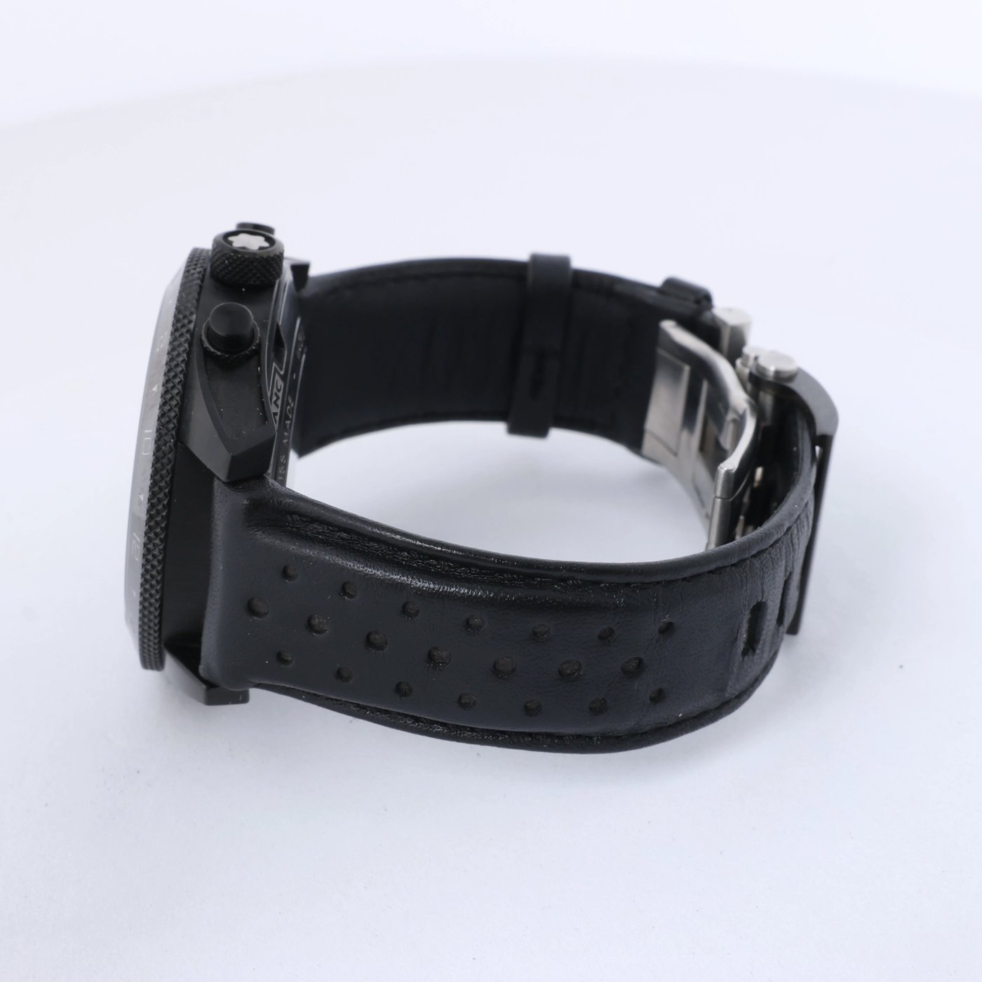 Montblanc Timewalker Automatic Wristwatch, ref 116102, black dial