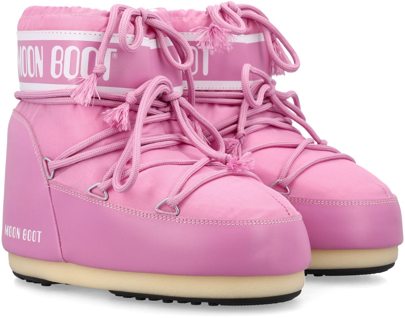 Low Icon Nylon Rosa