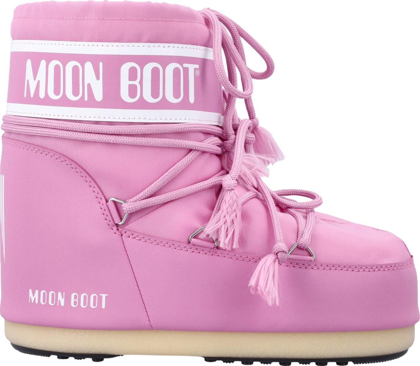 Low Icon Nylon Rosa