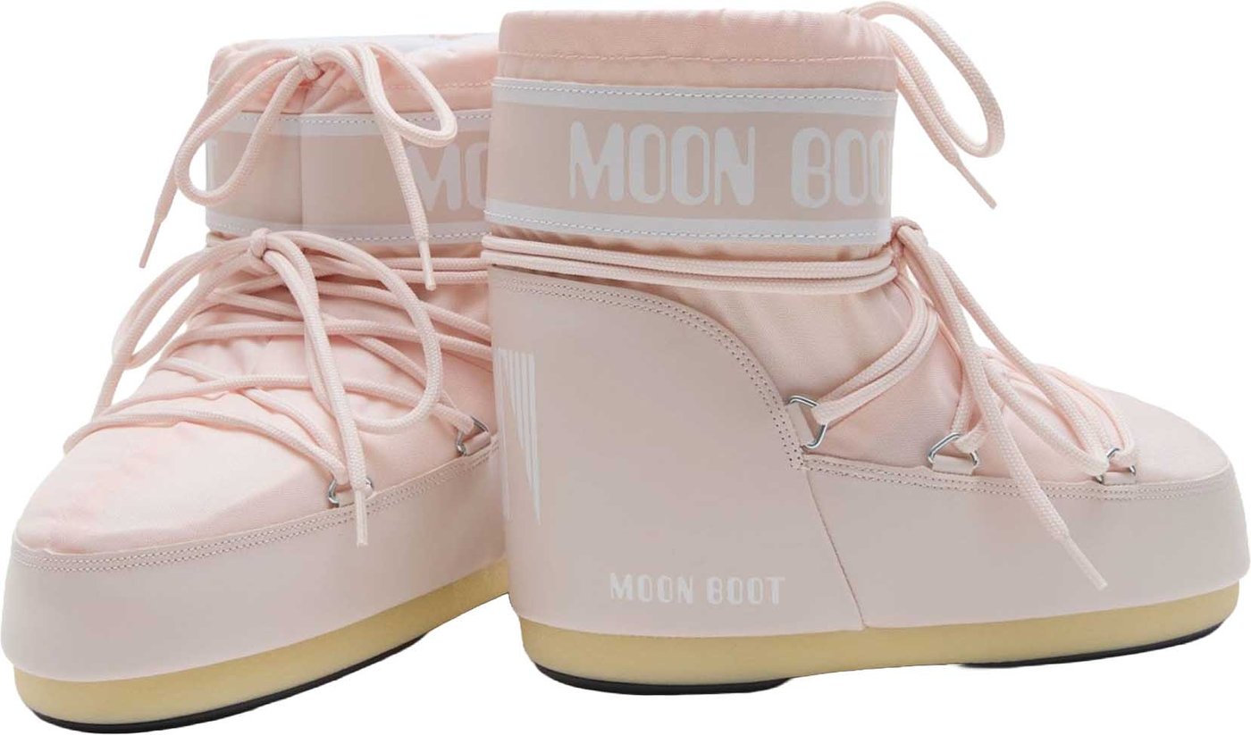 Moon Boot Mb Icon Low Nylon Boots Roze 80d1409340