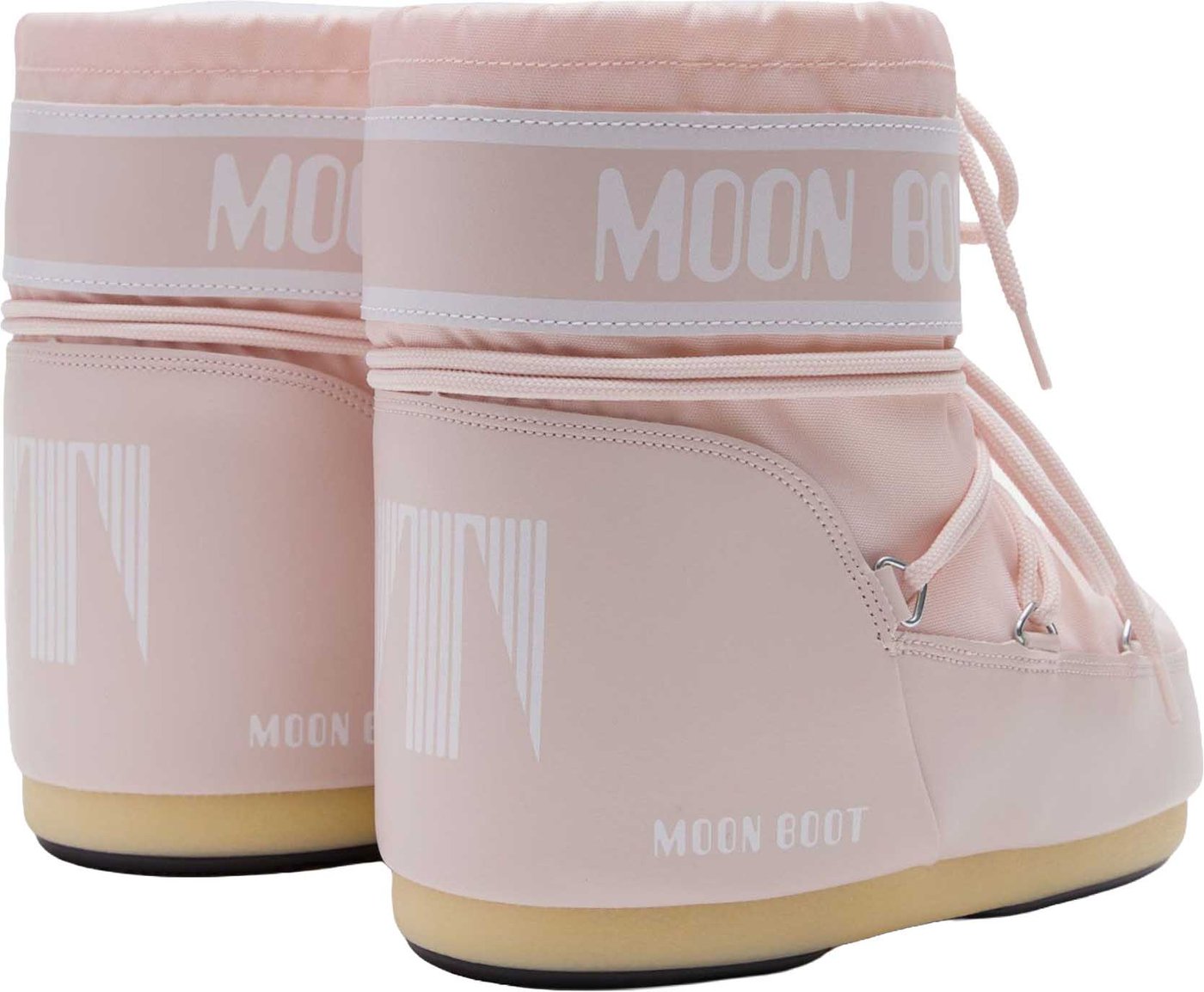 Moon Boot Mb Icon Low Nylon Boots Roze 80d1409340