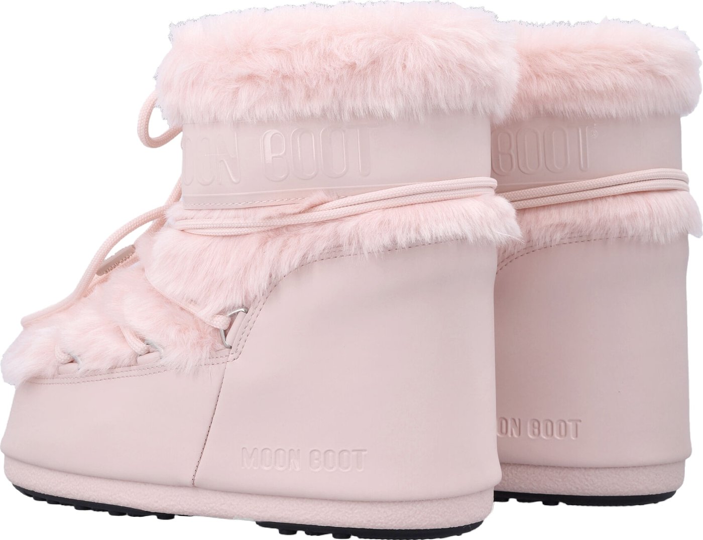 Low Icon Eco Fur Dusty Pink