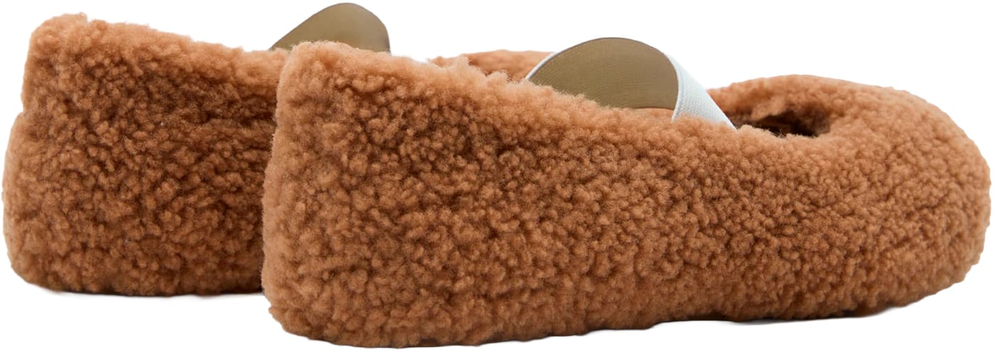 Flat Shoes Cognac