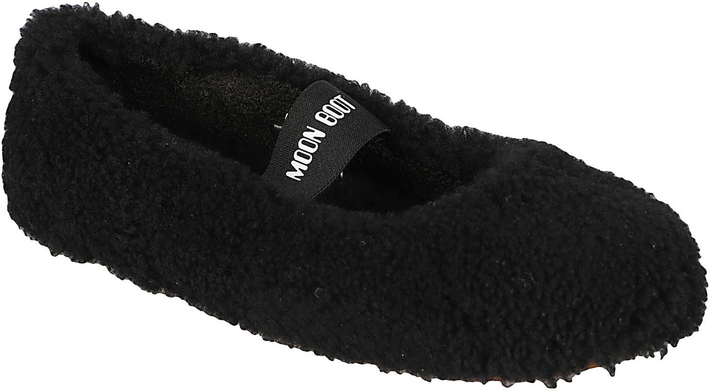 Shearling Ballerina Black