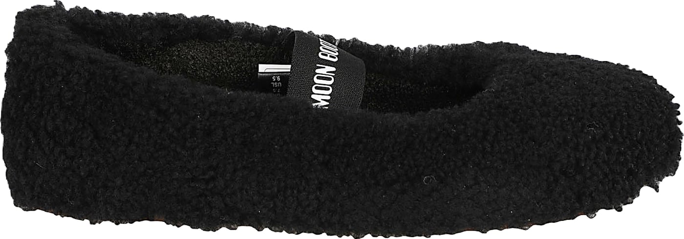 Shearling Ballerina Black