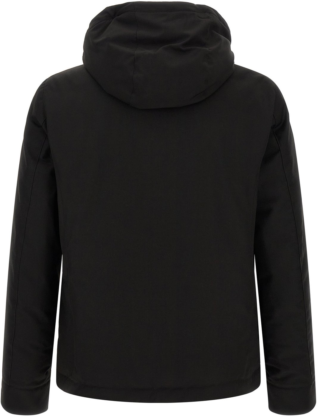 MooRER Black Wool Full-Length Jacket