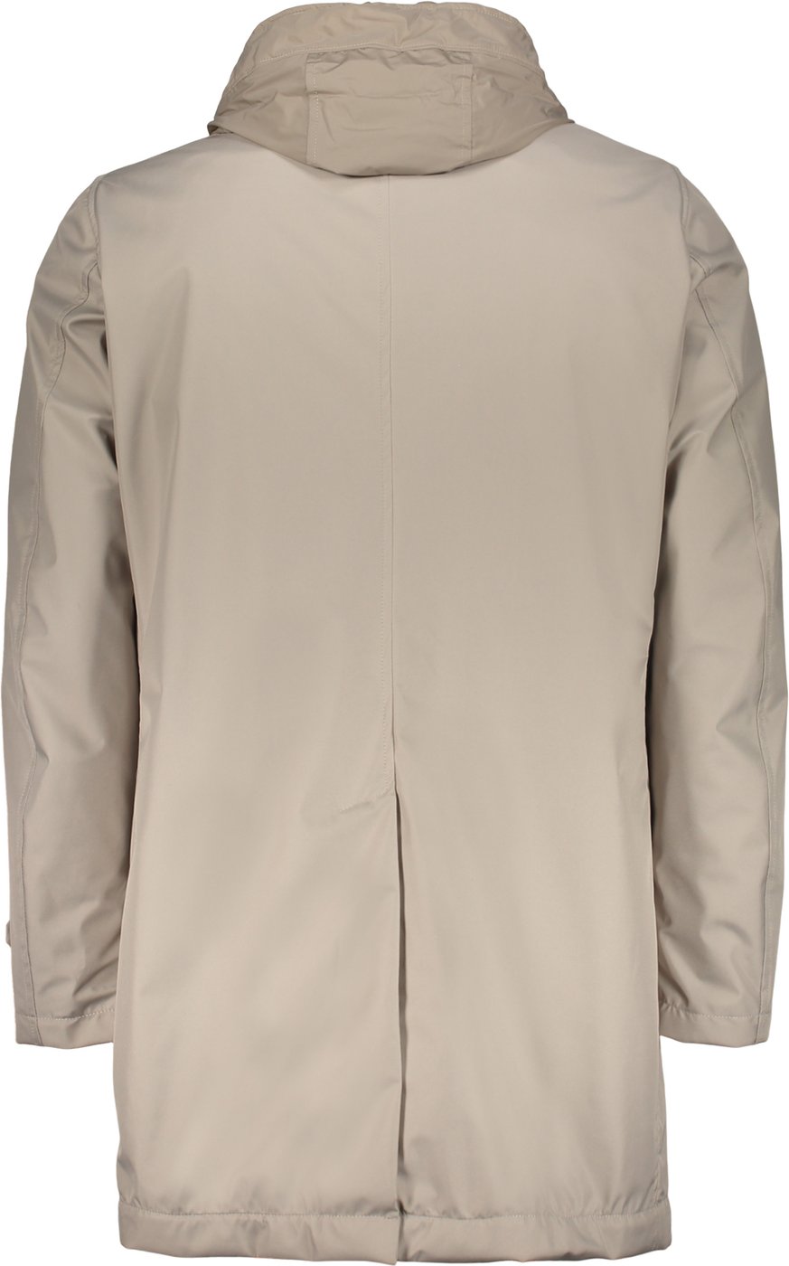 Jacket slightly padded and waterproof