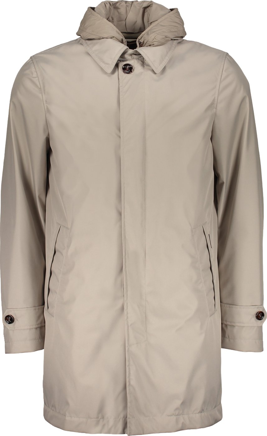 Jacket slightly padded and waterproof