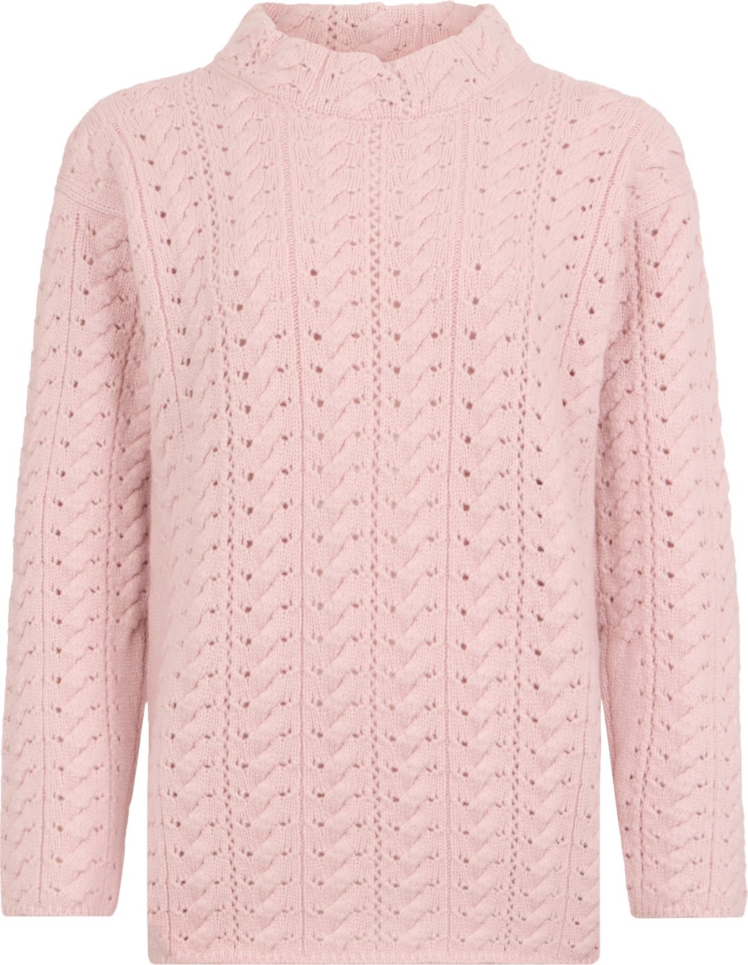 Crew neck sweater with long sleeves