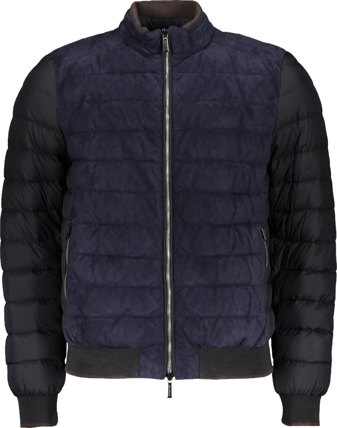 Modern lightweight jacket with zip