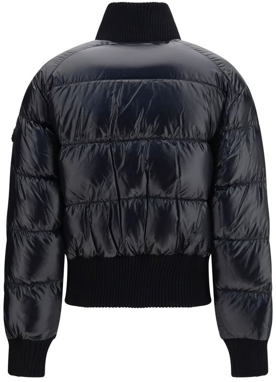Moose Knuckles Black Nylon Full-Length Jacket