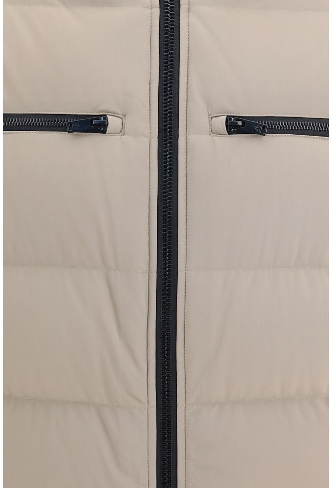 Moose Knuckles Beige Nylon Shell Jacket