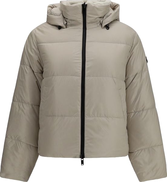 Moose Knuckles Beige Nylon Full-Length Jacket