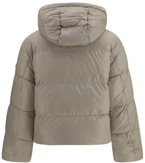 Moose Knuckles Beige Nylon Full-Length Jacket