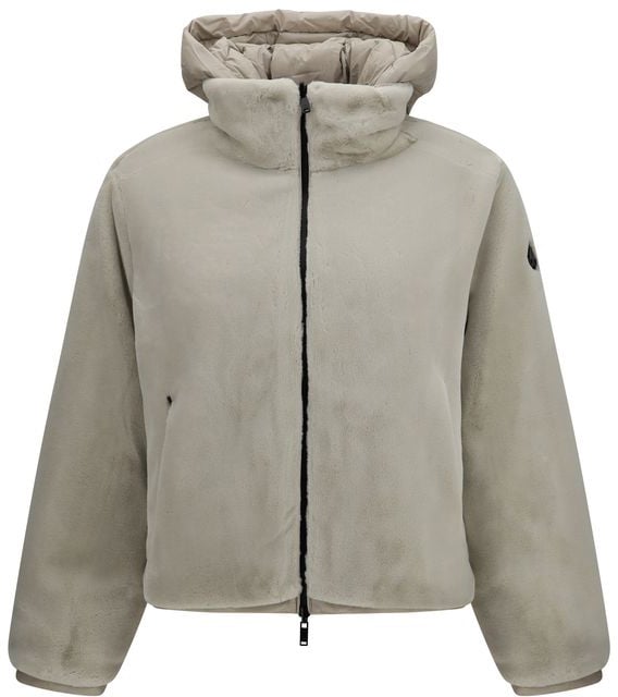 Moose Knuckles Beige Nylon Full-Length Jacket
