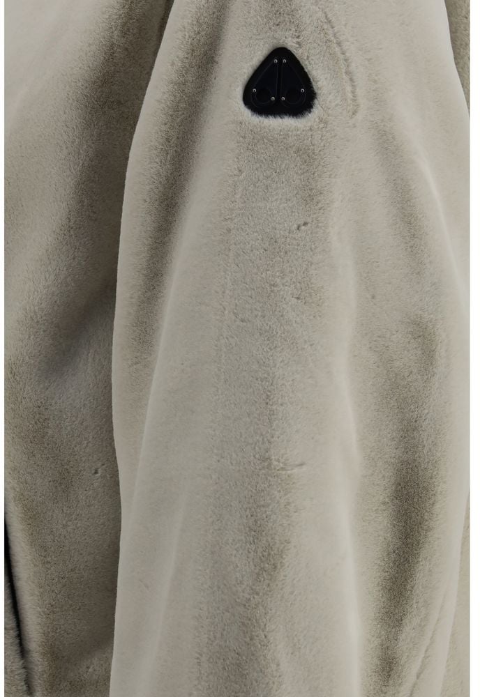 Moose Knuckles Beige Nylon Full-Length Jacket