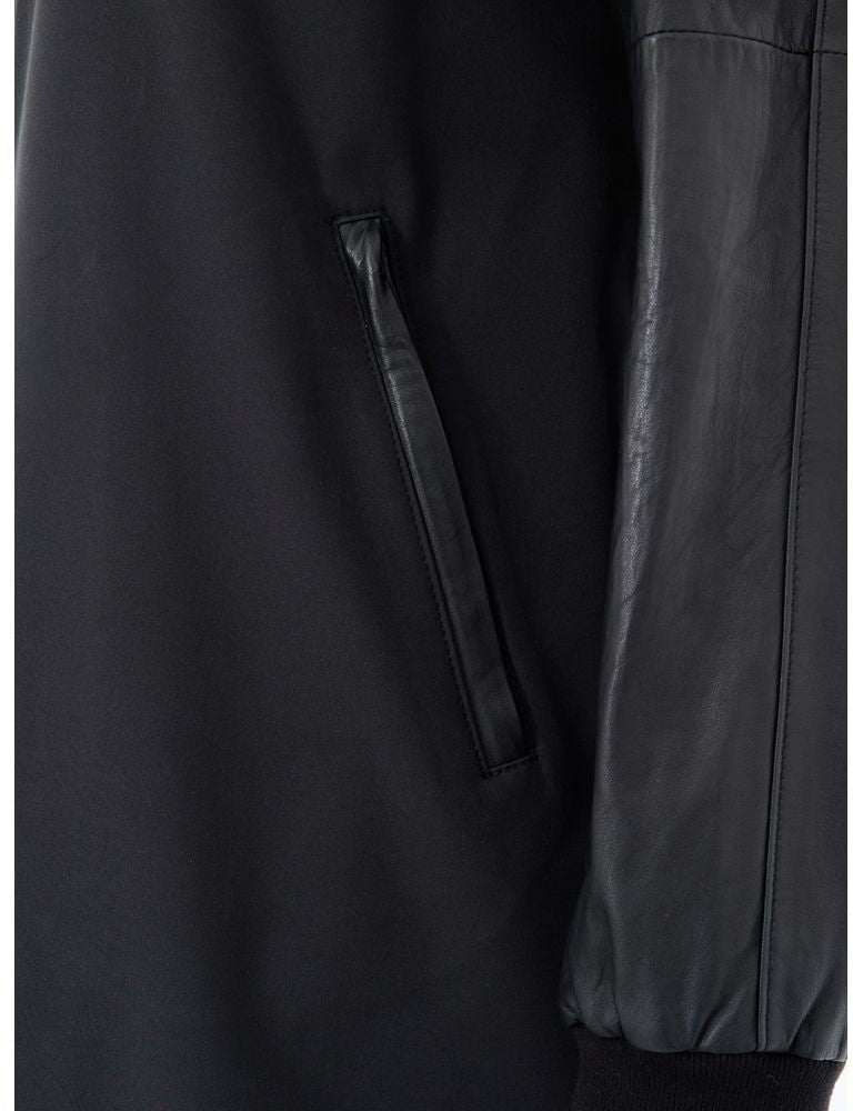 Moose Knuckles Black Cotton Parka