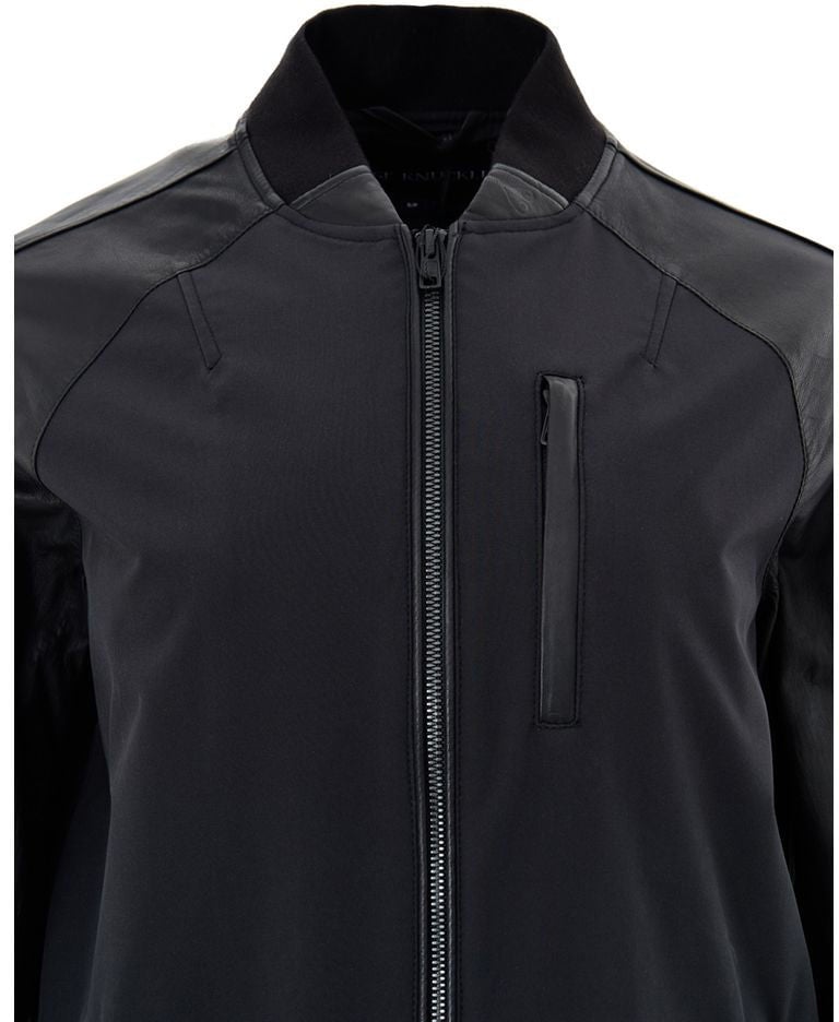 Moose Knuckles Black Cotton Parka