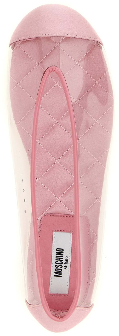 Moschino Multicolor Pvc Ballet Flats