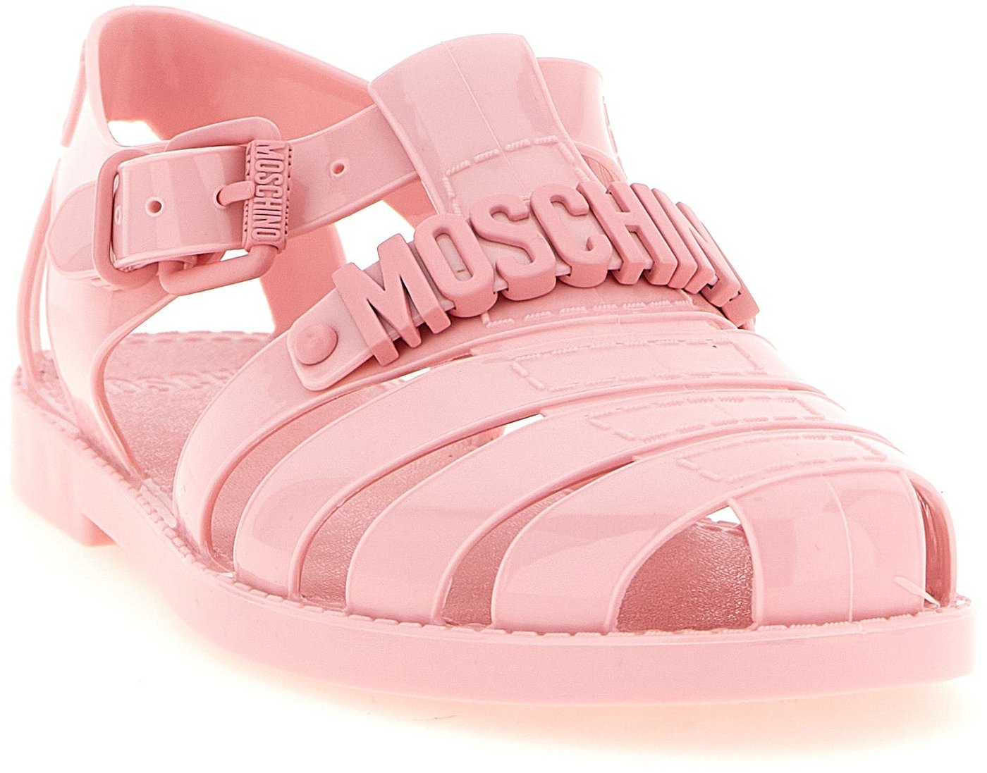 Moschino Multicolor Pvc Flat Sandals