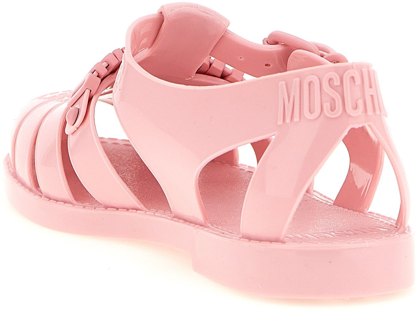 Moschino Multicolor Pvc Flat Sandals