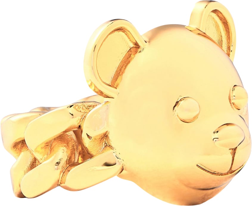 Teddy Bear Chain Ring