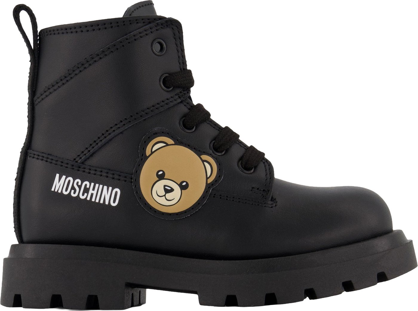 Moschino Kinder Unisex Laarzen In Zwart
