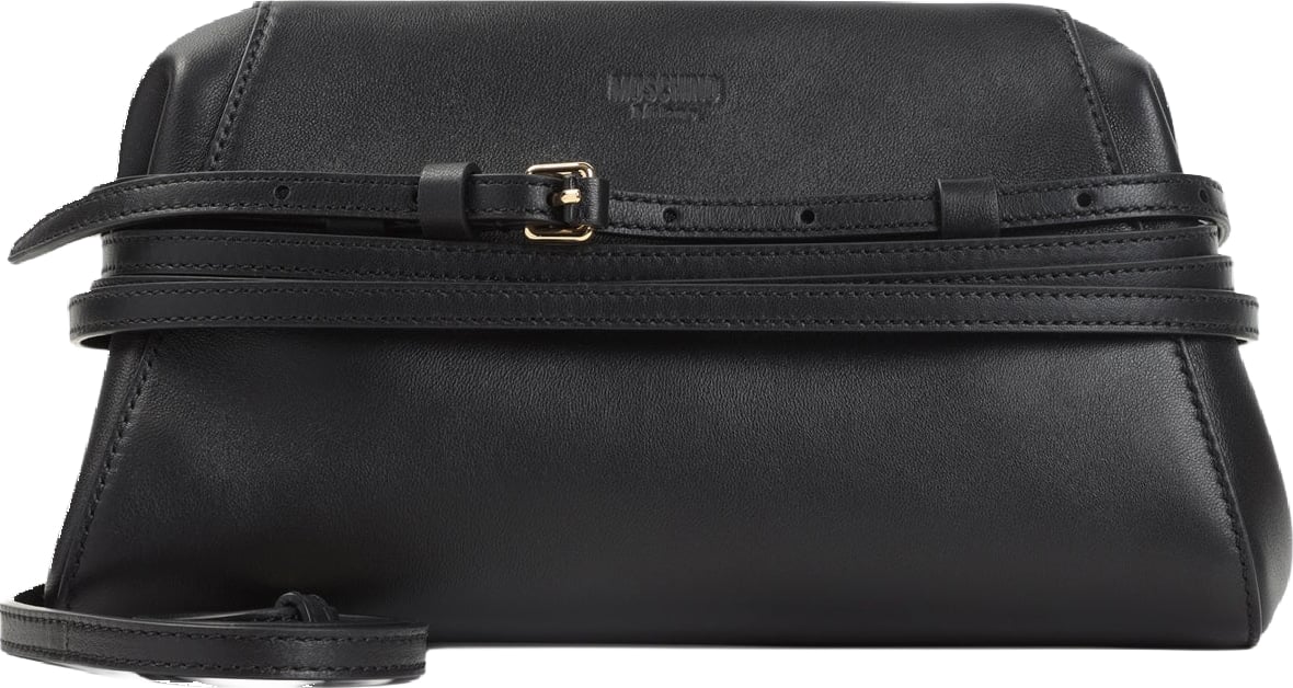 Moschino Belted Shoulder Bag
